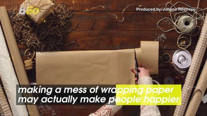 Wrapping Sloppy Gifts May Make People Happier