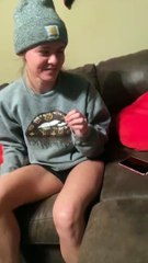 Playful Kitten Reacts to Finger Guns