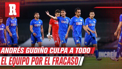 En Cruz Azul se reconoció la 'cruzazuleada' y aceptan la critica al equipo, aseguró Andrés Gudiño