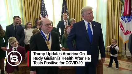 Trump Updates America On Rudy Giuliani’s Health After He Tests Positive for COVID-19