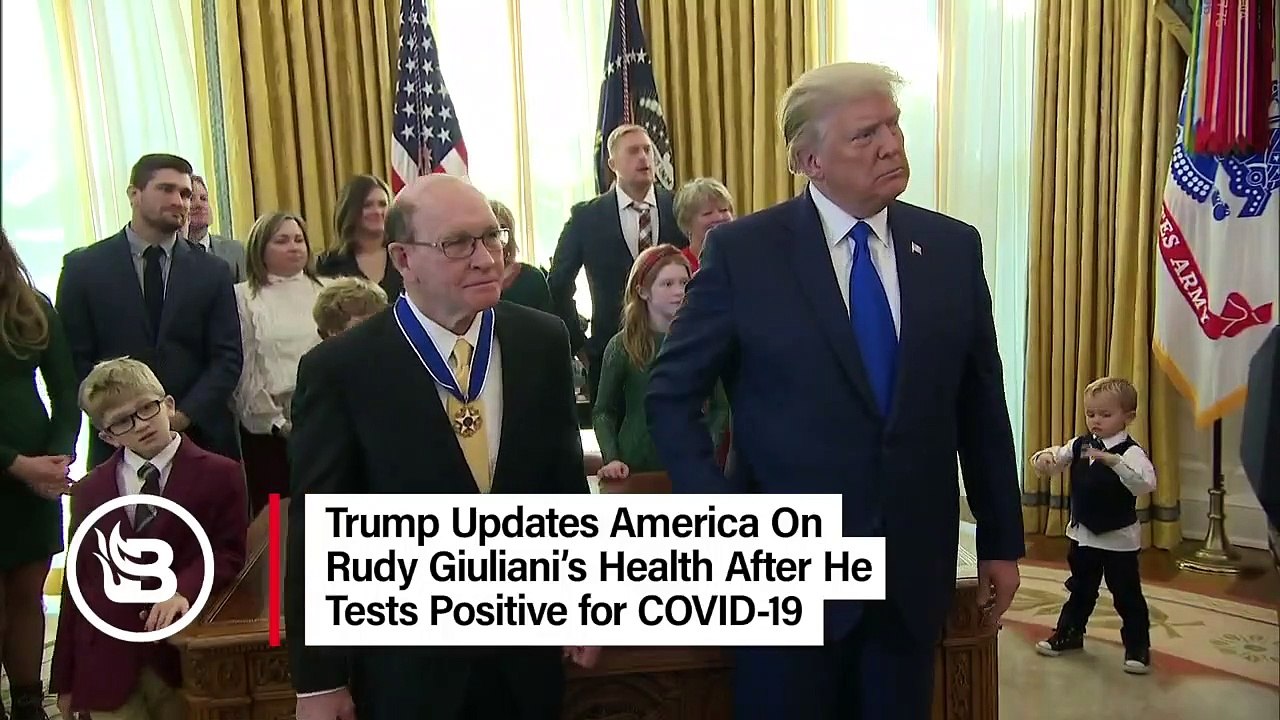 Trump Updates America On Rudy Giuliani’s Health After He Tests Positive for COVID-19