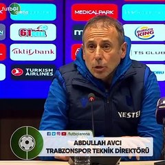 Abdullah Avcı: "Gelişen bir takımız"