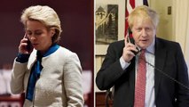 Ursula von der Leyen e Boris Johnson vão encontrar-se em Bruxelas