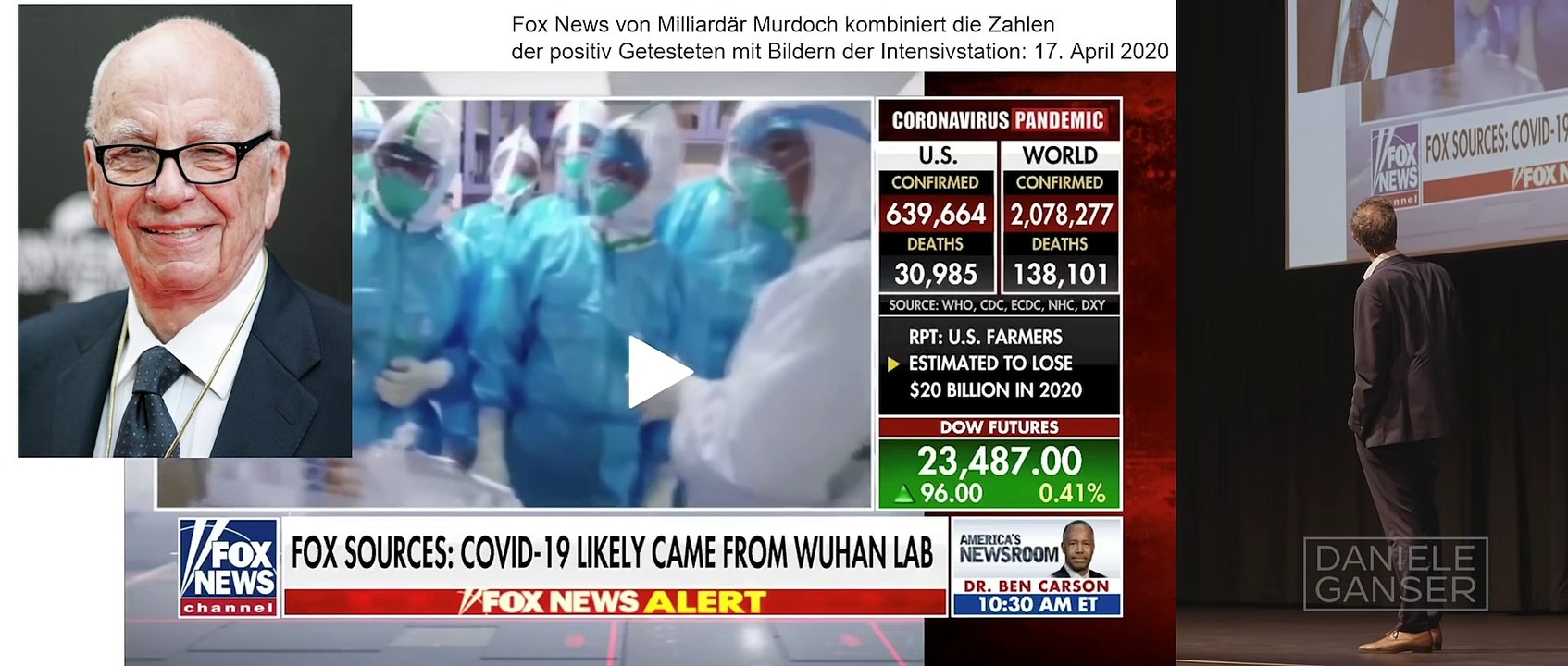 Dr. Daniele Ganser - Corona und die Medien (Düsseldorf, 11.09.2020)