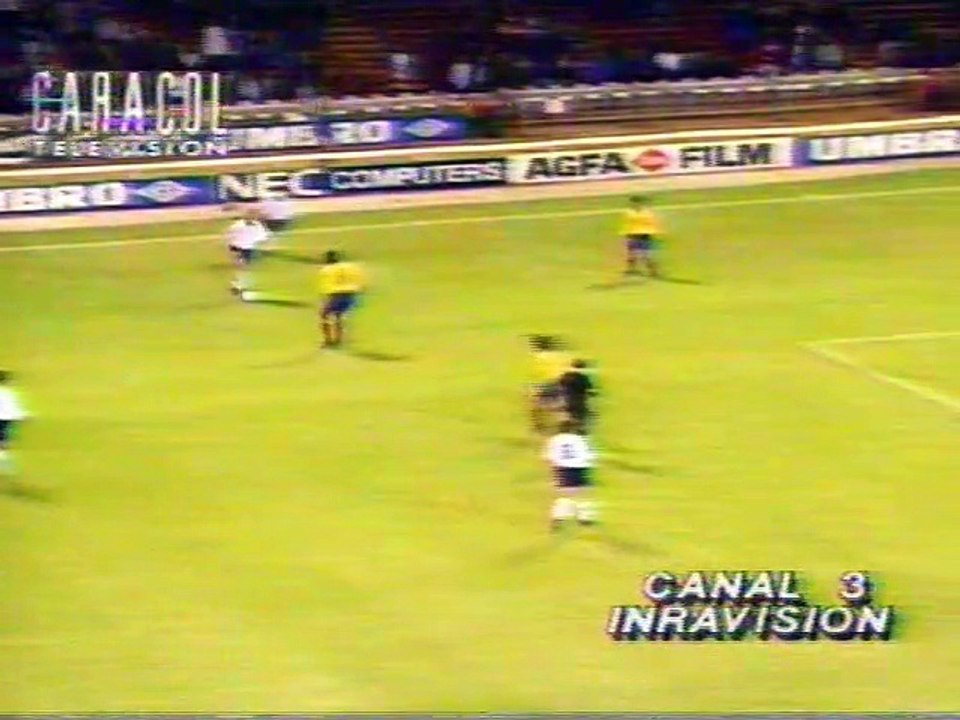 Amistoso Inglaterra - Colombia 1995 (Primer Tiempo)
