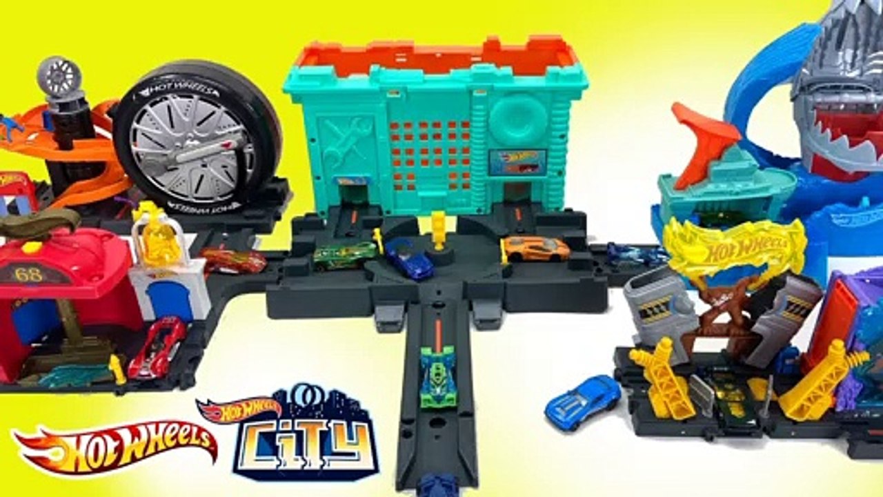 Hot wheels city sale sets