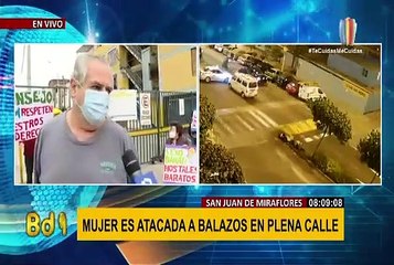 SJM: sujeto dispara a mujer por presunto cobro de cupos en red de prostitución