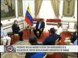 Pdte. Maduro se reúne con veedores de la delegación del Partido Revolucionario Democrático de Panamá
