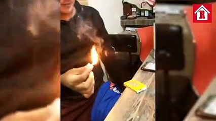 Aficionado de Cruz Azul quemó su playera tras remontada ante Pumas