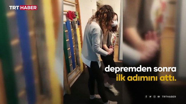 İnci Okan depremden sonra ilk kez adım attı