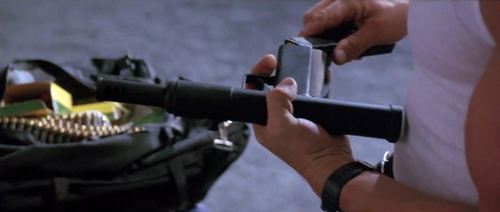 RAW DEAL Movie - Clip with Arnold Schwarzenegger - Going to War