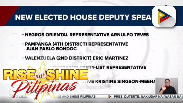 Ilang kaalyado ni House Speaker Velasco, nahalal bilang bagong deputy speakers