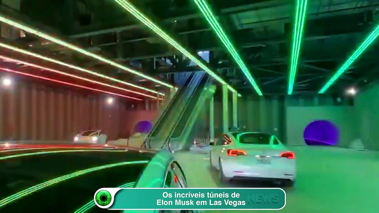 Os incríveis túneis de Elon Musk em Las Vegas