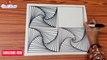 Spiral Drawing / Breathtaking 3D Pattern / Satisfying Line Illusion / Art Therapy / #11 / Viral Rocket