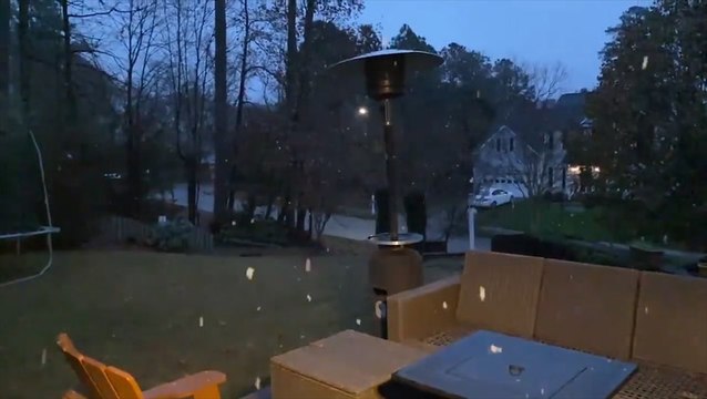 Storm system brings first snow of the year to North Carolina