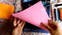 How to make an envelope and decorating with colour pencil