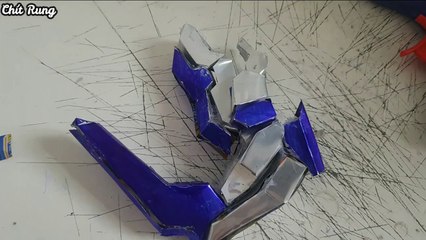 Model Gundam NSG-X2-HresvelgrAter Made from cans [Video stopmotion ]Mô hình robot Được làm từ vỏ lon