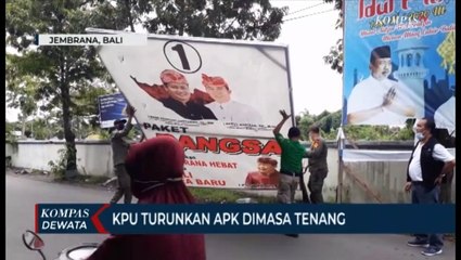 KPU Turunkan APK Dimasa Tenang