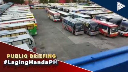 #LagingHanda | Mga bus na biyaheng Naga-Manila at pabalik, nananatiling nakatengga sa Bicol Central station