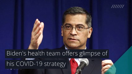 Biden's health team offers glimpse of his COVID-19 strategy, and other top stories in health from December 08, 2020.