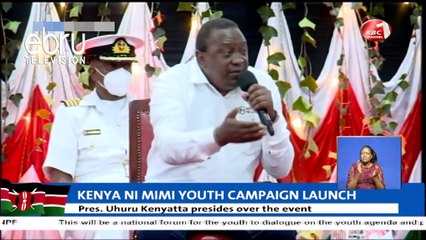 President Kenyatta Calls On The Youth To Embrace BBI