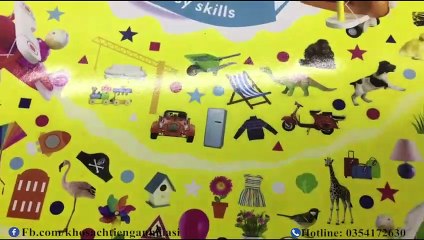 Review sách 1000 useful words . Sách học từ vựng hay nhất cho các bạn mầm non