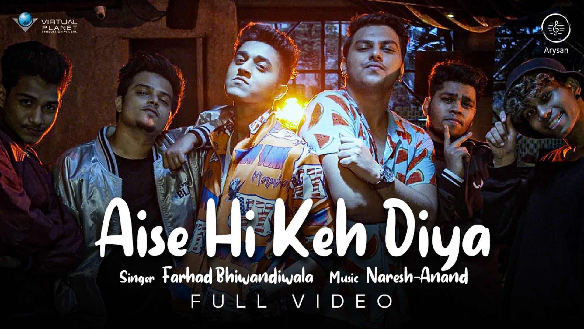 Official Video - Aise Hi Keh Diya | Naresh - Anand | Farad Bhiwandiwala | Jainam Bilakhia