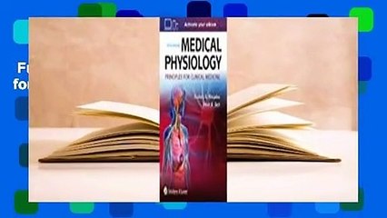 Full version  Medical Physiology: Principles for Clinical Medicine  Review