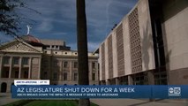 Arizona legislature shut down for week