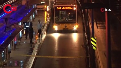 Çağlayan Metrobüs Durağı'nda şüpheli valiz alarmı