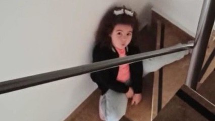 Minik Ecem ile karantinadaki babasının duygulandıran diyaloğu