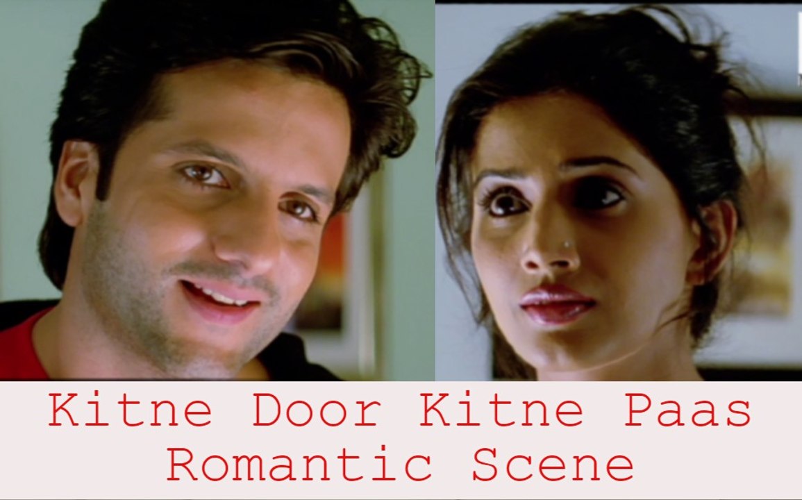 Romantic Scene | Kitne Door Kitne Paas (2002) | Fardeen Khan | Sonali Kulkarni | Tiku Talsania | Bollywood Hindi Movie Scene