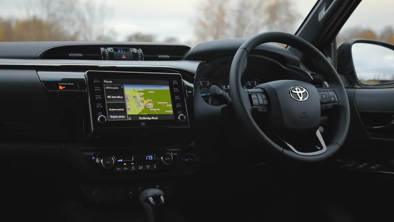 Der Toyota Hilux - Das Interieur design