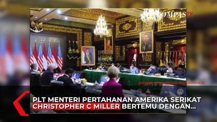 PLT Menhan AS Temui Prabowo, Bahas Apa?