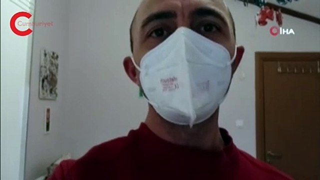 5 yaşındaki kız çocuğu koronavirüs olan sağlıkçı babasına böyle seslendi: Baba keşke yanına gelebilsem