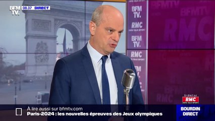 Jean-Michel Blanquer espère un retour des supporters dans les stades en janvier, dans une jauge "proportionnée" à la taille du lieu