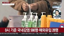 594명 확진…'감염경로 불분명' 20% 넘어