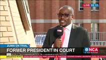 Jacob Zuma back in court on fraud and corruption charges