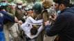 AAP workers clash with DP as they demand Kejriwal's release