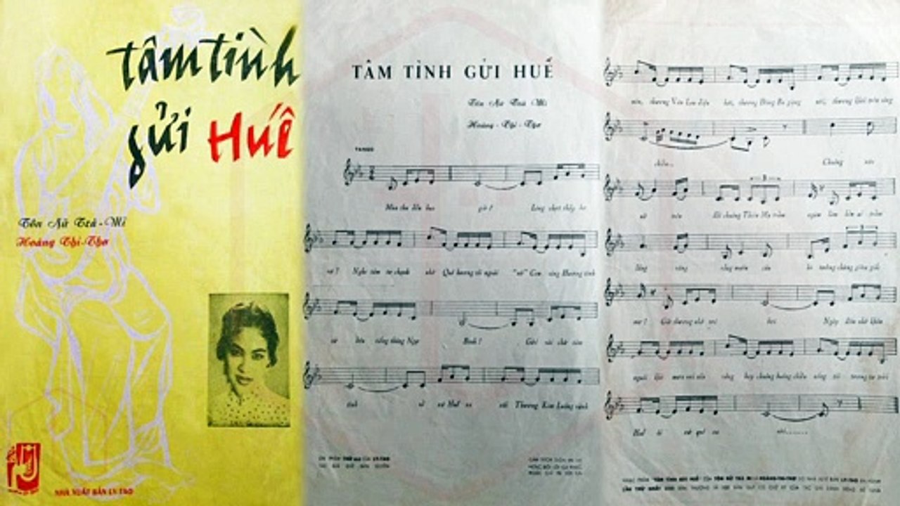 Tâm Tình Gửi Huế (Hoàng Thi Thơ) Thanh Thúy Pre 1975