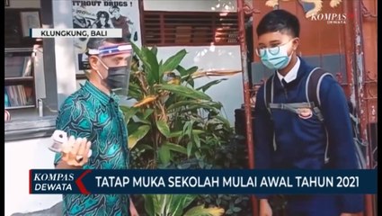 Tatap Muka Sekolah Mulai Awal Tahun 2021