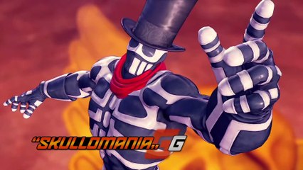 Street Fighter V : Champion Edition - Bande-annonce du costume Skullomania
