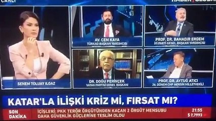İyi Parti'li Bahadır Erdem'den Doğu Peirnçek'e: Millet sizin üslubunuzdan, nefretinizden, kavganızdan bıktı!
