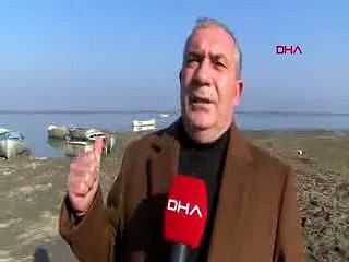 'Kuş cenneti' Marmara Gölü'nde derinlik 40 santimetreye düştü