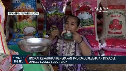 Tingkat Kepatuhan Penerapan Protokol Kesehatan Di Sulsel
