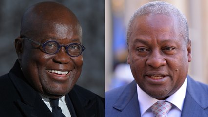 Ghana votes in tight race between incumbent and former president