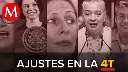Estos son los cambios en el gabinete, todos de mujeres, anunciados por AMLO