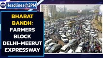 Bharat Bandh: Protesting farmers block the Delhi-Meerut highway|Oneindia News