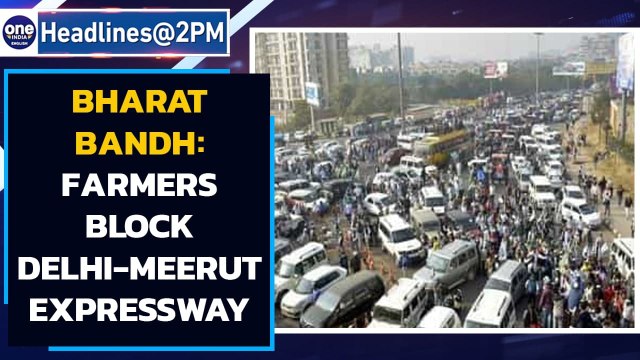 Bharat Bandh: Protesting farmers block the Delhi-Meerut highway|Oneindia News