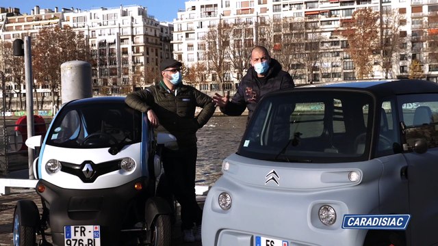 Comparatif - Citroën AMI vs Renault Twizy 45 : une guerre sans merci et sans permis